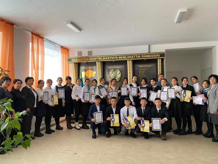 Мектепішілік олимпиада жеңімпаздары марапатталды